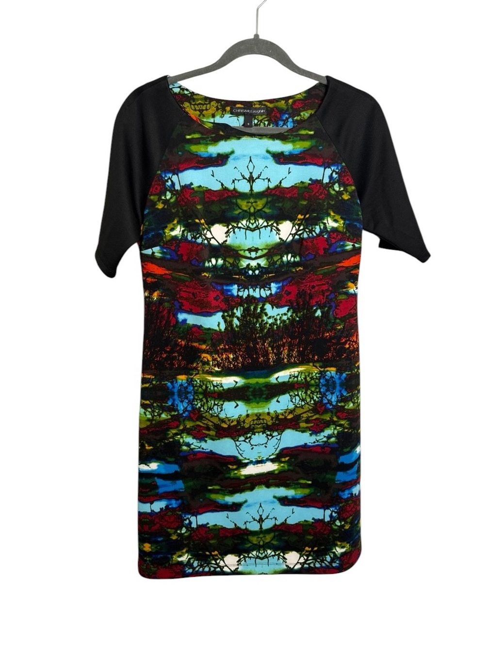 Chris McLaughlin Size 6 designed dress whimsigoth midi length artsy dark romance